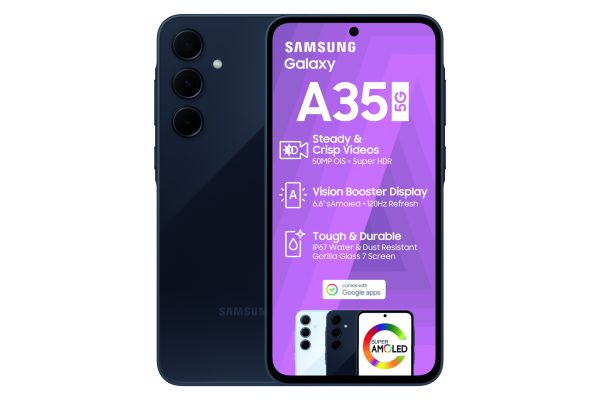 گوشی موبایل سامسونگ Samsung Galaxy A35 navy صورمه ای